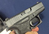 Super Early Compact Glock Model 42 .380 Auto Pistol W/3 Magazines - 3 of 14