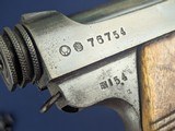 Early WWII Japanese Type 14 8MM Auto Pistol C. 1940 - 4 of 12