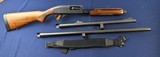 Monthly Special 870 magnum 12 GA Pump Shotgun w/2 Barrels - 1 of 9