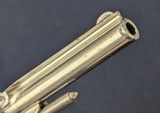 Smith & Wesson Model No. 1, 3rd Issue revolver, SCARCE 2-tone blue and nickel finish C. 1874-75 - 6 of 14