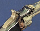 Smith & Wesson Model No. 1, 3rd Issue revolver, SCARCE 2-tone blue and nickel finish C. 1874-75 - 8 of 14