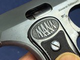 VERY RARE Mann’s Patent Model 1920-21 German .25 Auto Pistol - 8 of 15