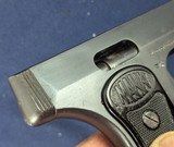 VERY RARE Mann’s Patent Model 1920-21 German .25 Auto Pistol - 7 of 15