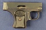 VERY RARE Mann’s Patent Model 1920-21 German .25 Auto Pistol - 1 of 15