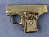 VERY RARE Mann’s Patent Model 1920-21 German .25 Auto Pistol - 9 of 15