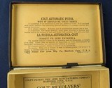 Superb Colt 1903 Hammerless Auto Pistol NIB C.1932 - 7 of 17