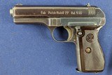 Fine WWII Nazi Marked CZ 27 .32 Auto Pistol C. 1944 - 1 of 15