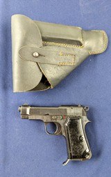 Classic Late WWII Vintage Italian Beretta Model 1935 .32 Auto Pistol - 13 of 16