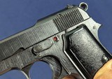 Classic Late WWII Vintage Italian Beretta Model 1935 .32 Auto Pistol - 9 of 16