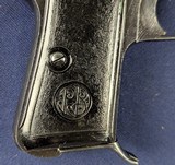 Classic Late WWII Vintage Italian Beretta Model 1935 .32 Auto Pistol - 2 of 16