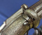 Classic Early Antique W&J Rigby Percussion Pepperbox Pistol C. 1840-1850s - 5 of 11