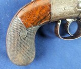 Classic Early Antique W&J Rigby Percussion Pepperbox Pistol C. 1840-1850s - 2 of 11