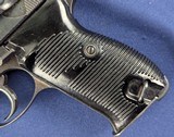Classic WWII Nazi Mkd. P38 Walther Military 9MM Pistol - 2 of 10