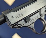 Classic WWII Nazi Mkd. P38 Walther Military 9MM Pistol - 3 of 10