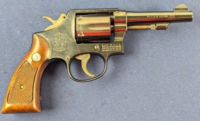 S&W Pre-Model 10 Military & Police .38 Revolver C. 1967