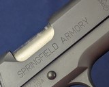  Near New Springfield Armory 1911 A-1 .45 Auto Tgt. Pistol - 4 of 18