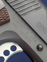  Near New Springfield Armory 1911 A-1 .45 Auto Tgt. Pistol - 6 of 18