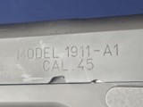  Near New Springfield Armory 1911 A-1 .45 Auto Tgt. Pistol - 8 of 18