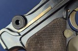 Near Mint Low SN Rare DWM Model 1906 M2 Portuguese Army Luger - 4 of 16
