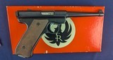 Vintage Ruger Standard Auto .22 Pistol C. 1971