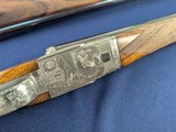 Superb Signed Pair F. Rizzini Engraved 12 Ga. Shotguns C. 1977 - 17 of 20