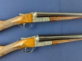 Superb Signed Pair F. Rizzini Engraved 12 Ga. Shotguns C. 1977 - 3 of 20