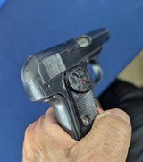 Vintage WWII Period Browning Model 1910 .32 Auto Pistol - 4 of 11