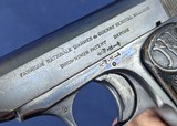 Vintage WWII Period Browning Model 1910 .32 Auto Pistol - 9 of 11
