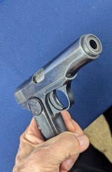 Vintage WWII Period Browning Model 1910 .32 Auto Pistol - 5 of 11