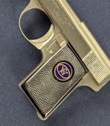 Excellent Early Nickel Finish Walther Model 9 .25 Auto Pistol - 8 of 11