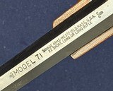 Rare Documented Savage Arms VP-Owned Stevens Commemorative Model 71 Rifle SN 00007! - 17 of 20