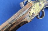 Classic Early 19th Century Antique Albanian “Rat Tail” Flintlock Pistol - 10 of 14