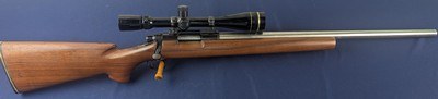 Fine Remington 40X Custom Target Bench Rifle 6x47 Cal. W/Leupold Scope