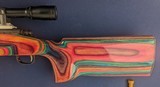 Special Custom Winchester Model 70 .30BR Heavy Target Bench Rifle W/Scope - 11 of 20