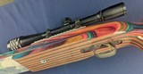 Special Custom Winchester Model 70 .30BR Heavy Target Bench Rifle W/Scope - 19 of 20