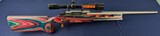 Special Custom Winchester Model 70 .30BR Heavy Target Bench Rifle W/Scope