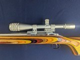 Special Custom Heavy Tgt Bench Rifle .250 Donaldson ACE Cal. - Stolle Panda Action W/Scope - 17 of 20