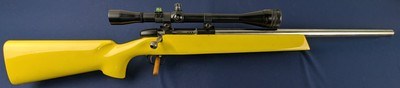  Fine Custom Heavy Tgt Bench Rifle 6MM Seely Masker Wasp Rifle w/35X Scope
