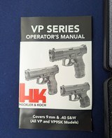 Holiday Special H&K VP-9 9MM Auto Pistol UNFIRED - 4 of 14