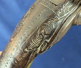 Classic Antique 19th Century Middle Eastern Flintlock Pistol - 6 of 17