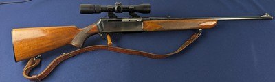 Vintage Belgian Browning .30-06 Rifle w/Scope C. 1967
