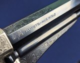 Exquisite Early Black Powder Silver Engraved Remington NM Army Revolver Cased by Pietta - 10 of 20