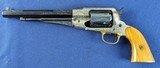 Exquisite Early Black Powder Silver Engraved Remington NM Army Revolver Cased by Pietta - 13 of 20