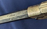 Exquisite Early Black Powder Silver Engraved Remington NM Army Revolver Cased by Pietta - 20 of 20
