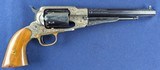 Exquisite Early Black Powder Silver Engraved Remington NM Army Revolver Cased by Pietta - 5 of 20