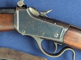 Exc. Winchester Winder 1885 U.S. Issue .22 Short Training Rifle - 18 of 20