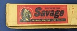 UNFIRED Savage Model 6 Deluxe w/RARE Original Factory Box and Instructions - 2 of 19