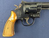 Smith & Wesson Model 17-3 .22 LR Revolver Circa 1970s. - 3 of 12