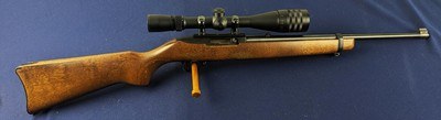 Monthly Special Exc. Ruger 10-22 SA Carbine w/Superb Scope c. 1994