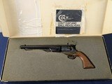 NIB Unfired Colt 2nd Generation BP 1860 Army .44 Percussion Revolver - 1 of 14